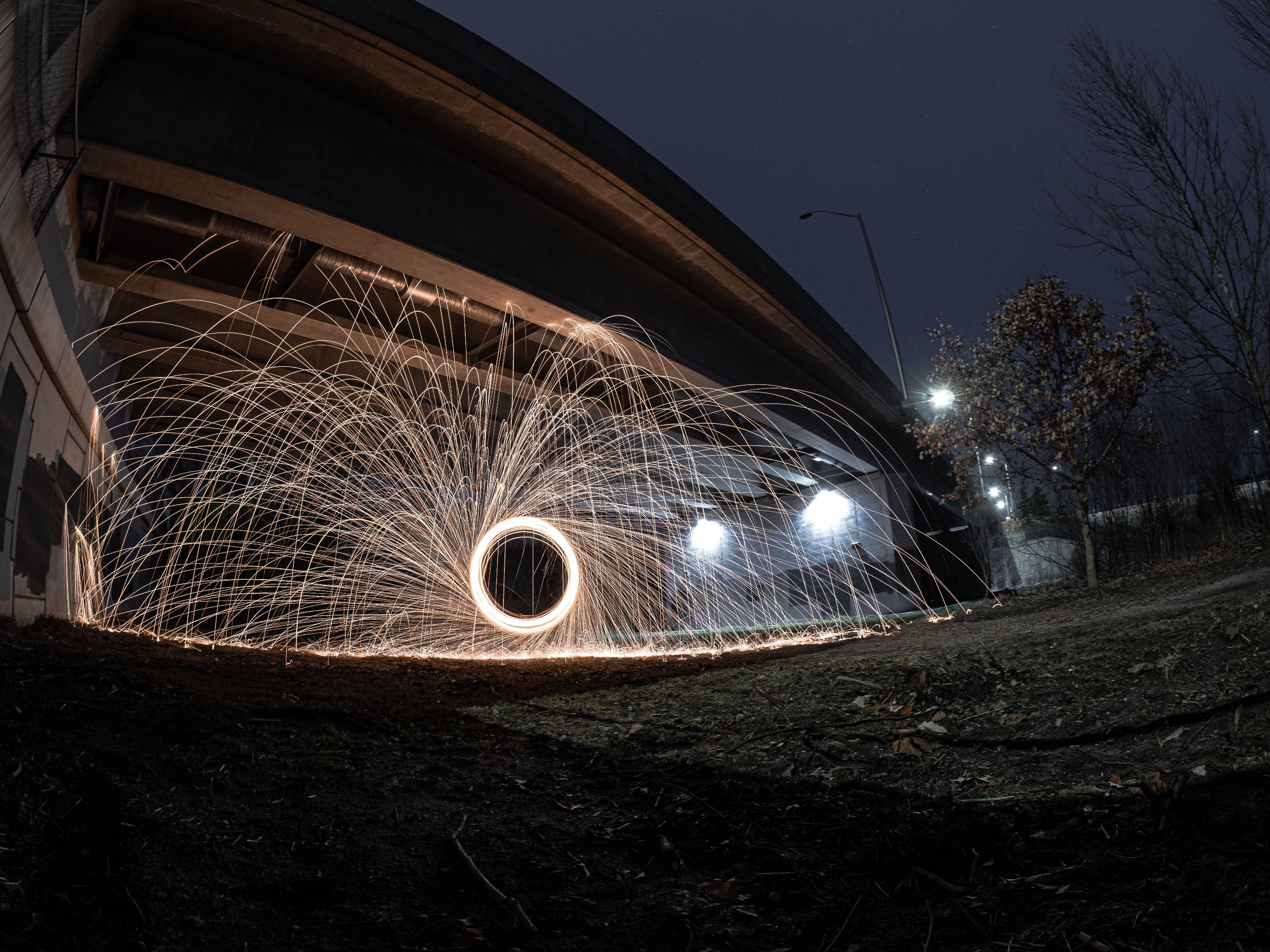 Steel Wool Long Expo | AJAV